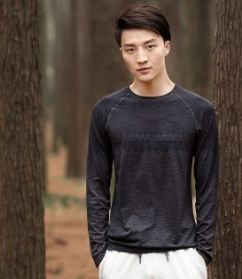 Лонгслив Xiaomi Runmi 90 points long sleeve Dark Grey M